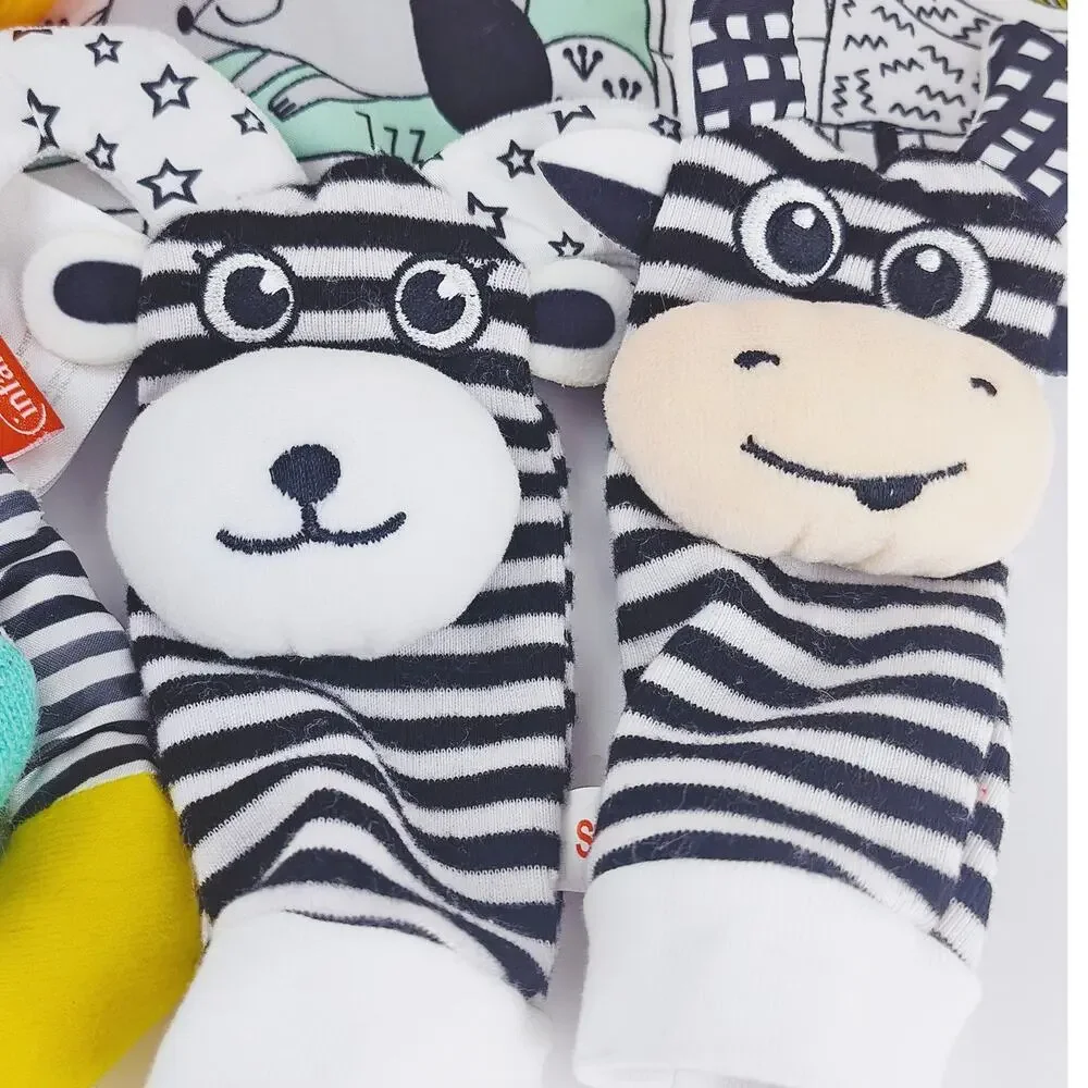 Black & White Baby Developmental Toy Bundle 7-Piece